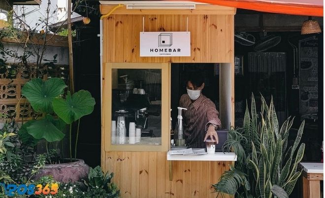 Mô hình quán cafe take away