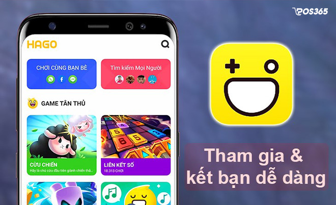 Chơi game kiếm tiền online qua app Hago