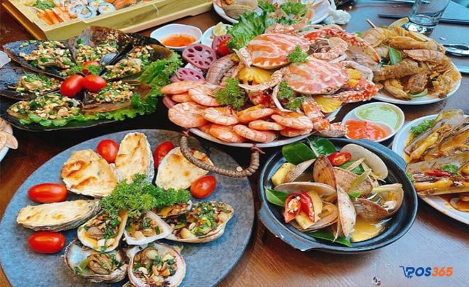 ăn buffet hải sản ở hà nội