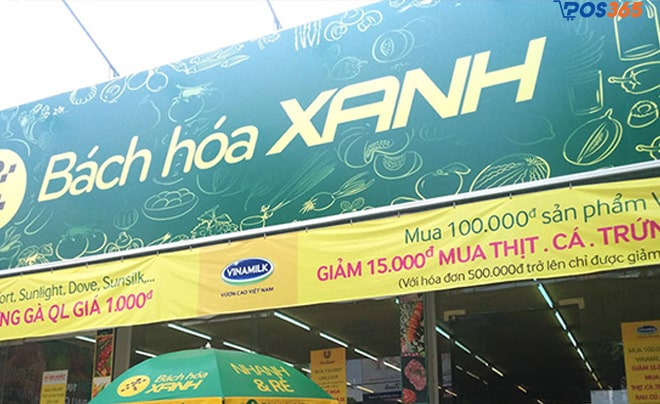 cửa hàng bách hóa xanh