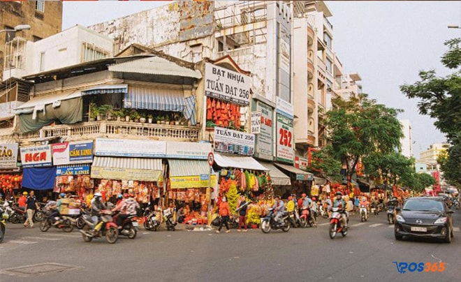 mua đồ trang trí tết ở hà nội