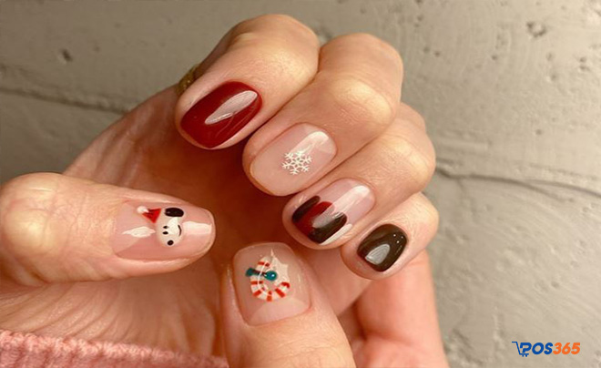 mẫu nail noel đẹp