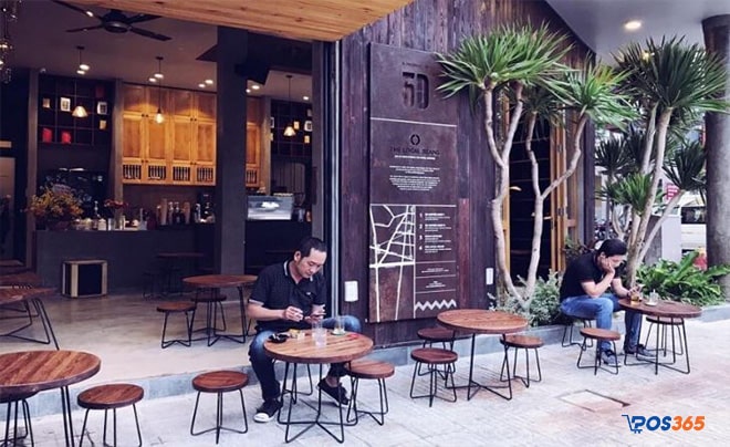 phong thủy quán cafe   