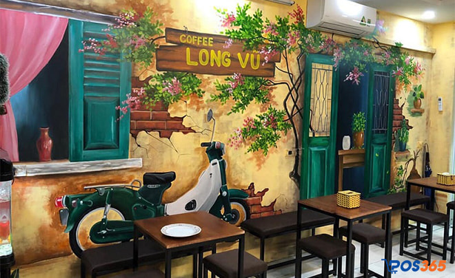 7 mẫu tranh trang trí quán cafe độc lạ hút khách