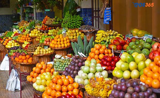 kinh doanh đa dạng nhiều loại hoa quả