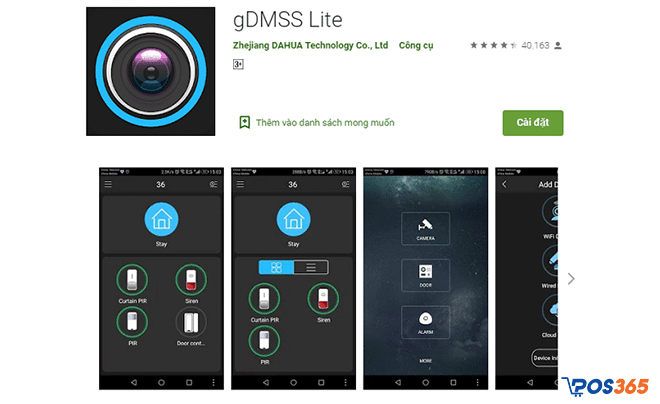 Phần mềm quản lý camera iDMSS Lite