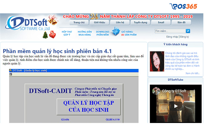 Phần mềm quản lý DTSoft