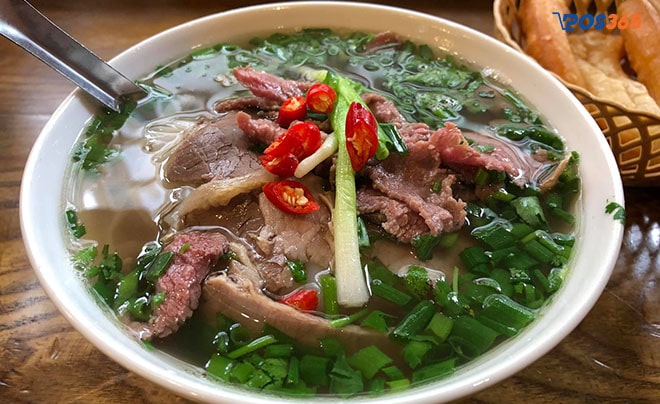 quán phở sốt vang phở sướng