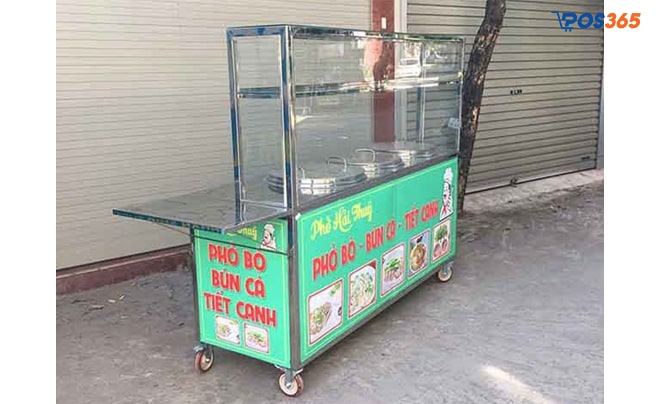 mẫu quầy bán phở 2m