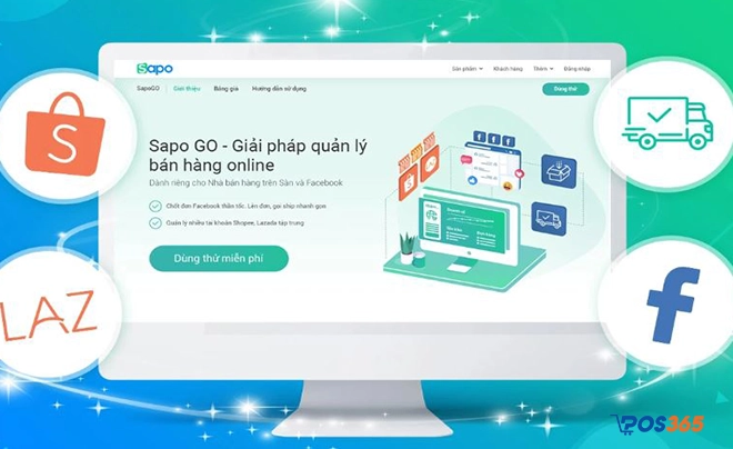 Phần mềm quản lý bán hàng Sapo POS