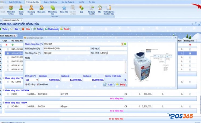phần mềm quản lý bán hàng điện máy