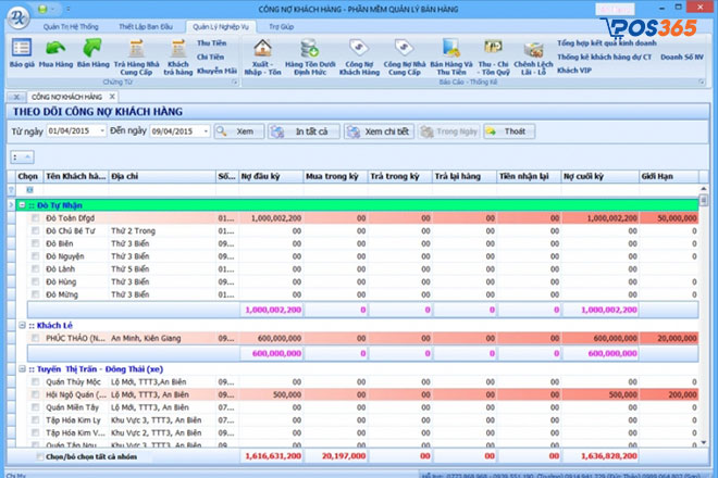 Phần mềm của C&ocirc;ng ty Niềm Tin