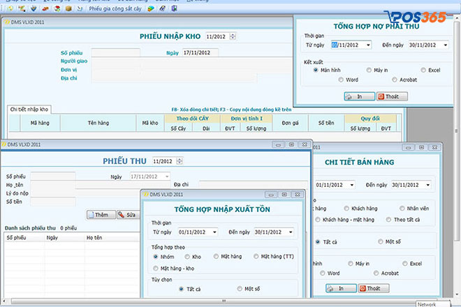Phần mềm quản l&yacute; DMS