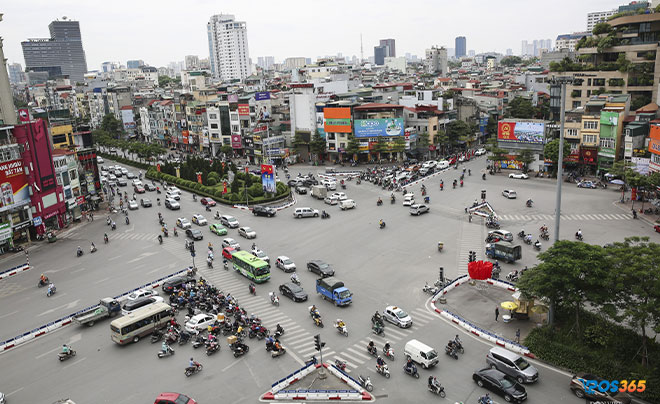 Mặt đường giao lộ