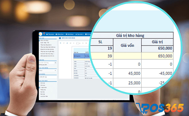 POS365 quản lý kho chính xác dễ dàng