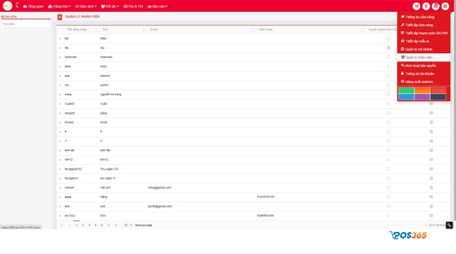Quản lý nhân viên