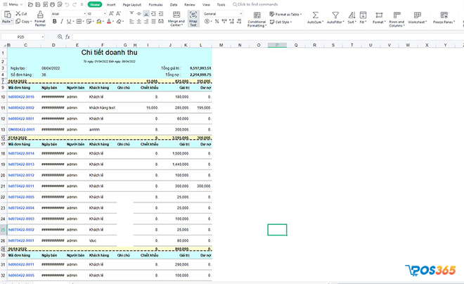 POS365 giải quyết tối đa các hạn chế từ việc quản lý bằng Excel