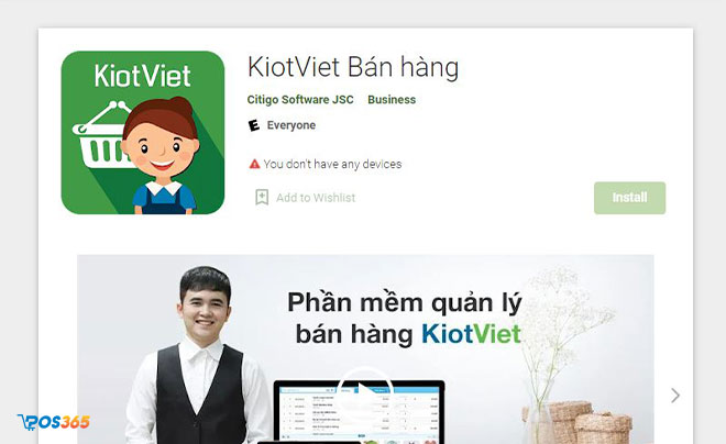 Phần mềm Kiotviet