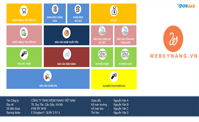 Phần mềm Webkynang WPRO