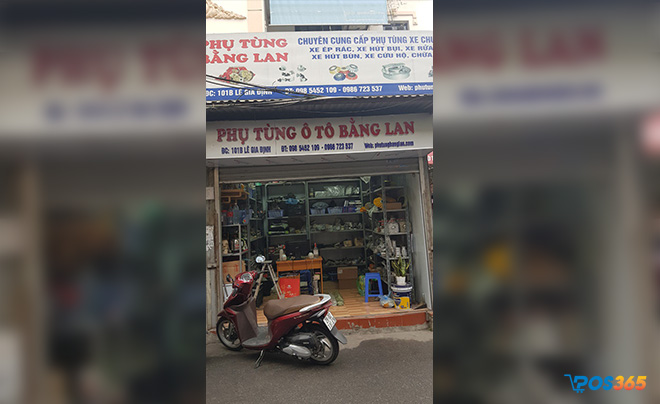 Cửa hàng phụ tùng Bằng Lan