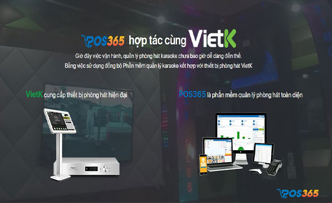 Sử dụng phần mềm quản lý quán Karaoke POS365