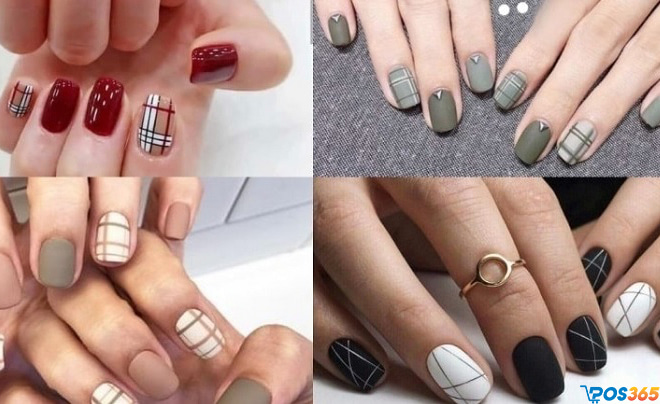 Top 10+ mẫu nail kẻ đơn giản, đẹp nhất định bạn phải thử