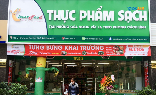 tiếp thị khi mở cửa hàng thực phẩm sạch