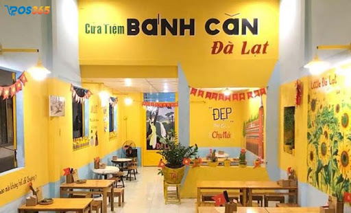 Cách trang trí tường quán ăn vặt