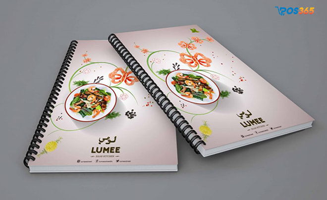 mẫu menu nhựa chống nước