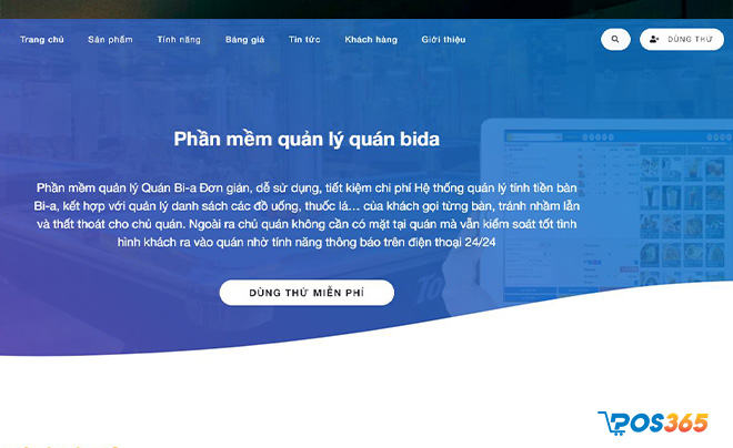 Áp dụng phần mềm vào việc quản lý quán bida