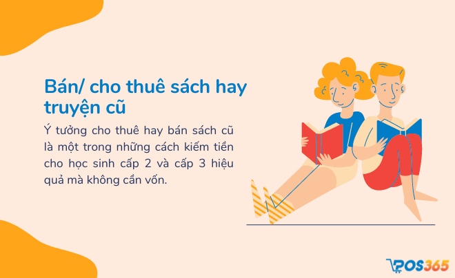 Bán hoặc cho thuê truyện, sách cũ 