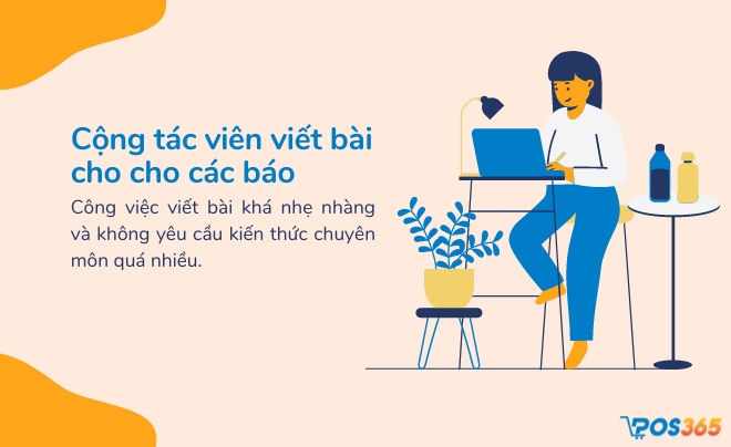 Cộng tác viên viết bài cho các báo