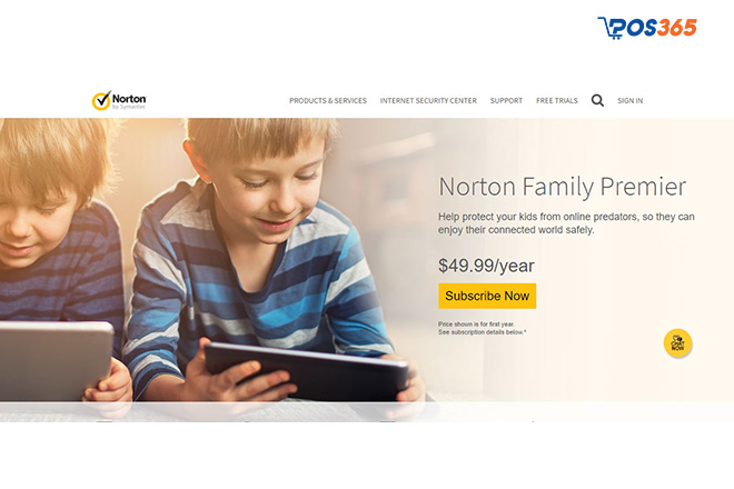 Phần mềm quản lý Norton Family Premier