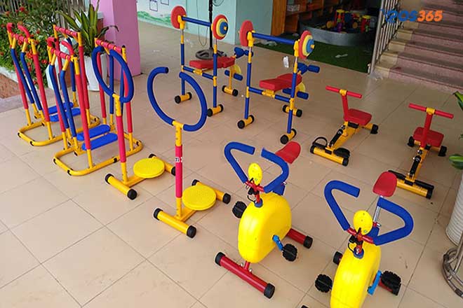 Khu thiết bị gym