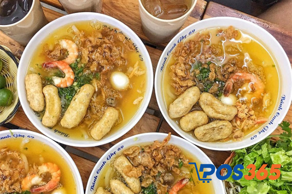 Bánh canh ghẹ Ô Chợ Dừa