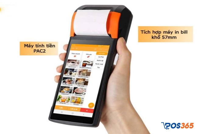 Máy POS tính tiền in bill cầm tay PosApp PAC2