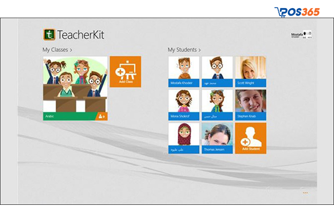 Phần mềm quản lý học viên TeacherKit