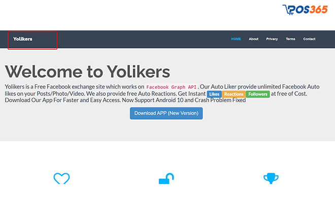 Phần mềm Facebook Yolikers