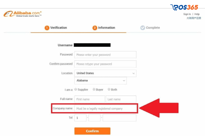 Cách đăng ký bán hàng trên Alibaba
