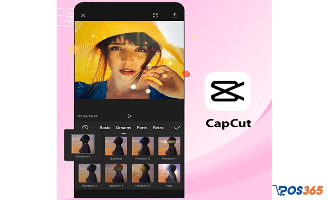 Phần mềm cắt ghép video trên điện thoại Capcut