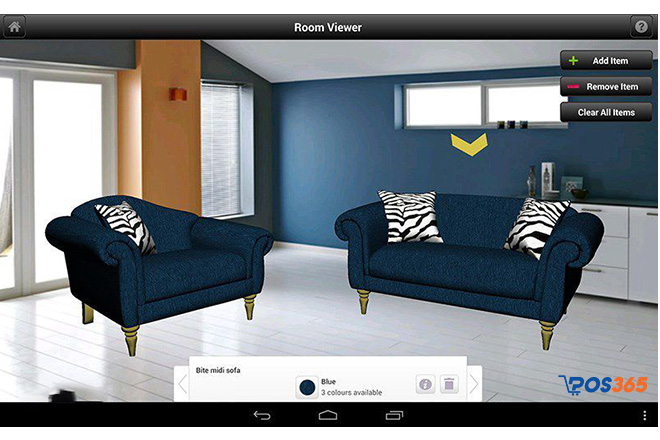 Phần mềm thiết kế nhà 3D miễn phí DFS Room Planner