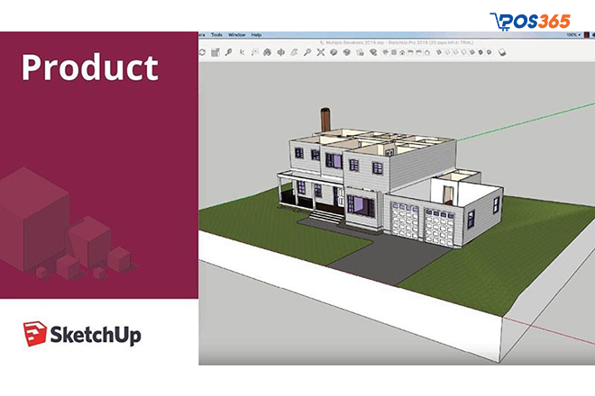 Phần mềm thiết kế nhà 3D miễn phí SketchUp