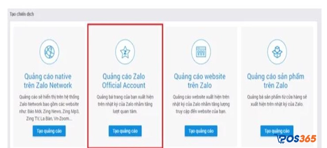 cách chạy quảng cáo zalo