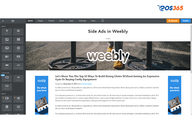 Tạo website miễn phí bằng Weebly