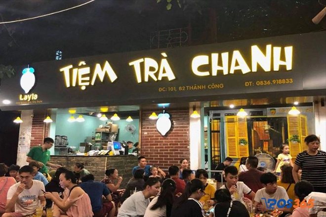 chi phí mở quán trà chanh