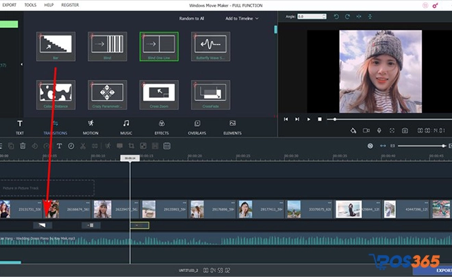 Ứng dụng sản xuất video Windows Movie Maker