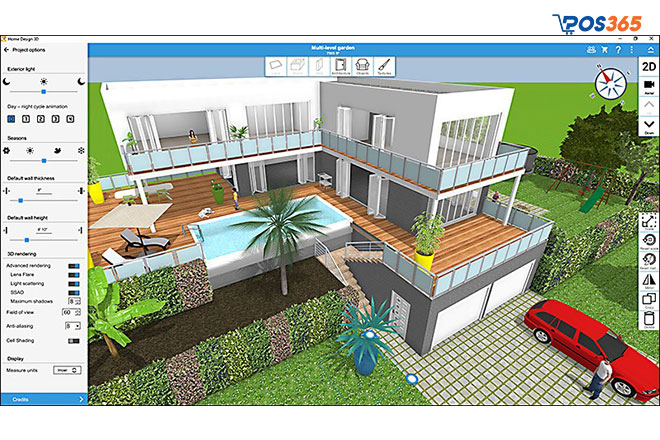 Phần mềm thiết kế Home Design 3D