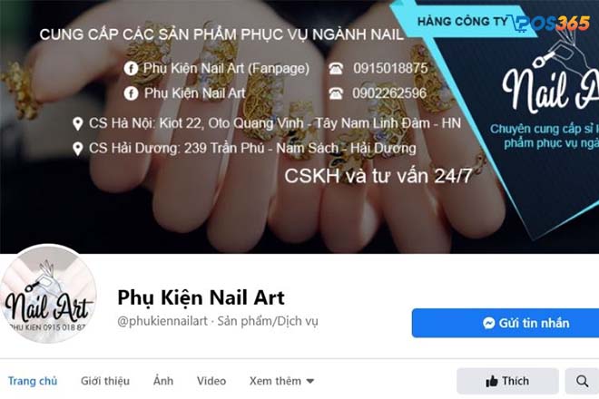 phụ kiện nail hà nội nail art