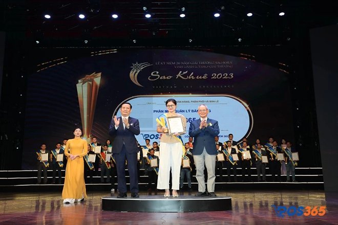 POS365 vinh dự nhận giải thưởng “Sao Khuê 2023”