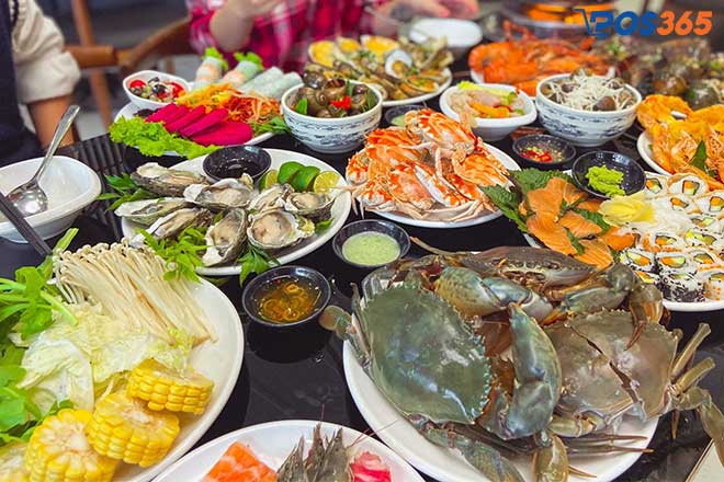 Buffet Chương Dương chuyên cung cấp hải sản tươi ngon bậc nhất Hải Phòng